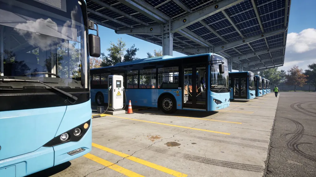 Chuini Electrical Bus Station — infrastructure development at Chuini, Zanzibar