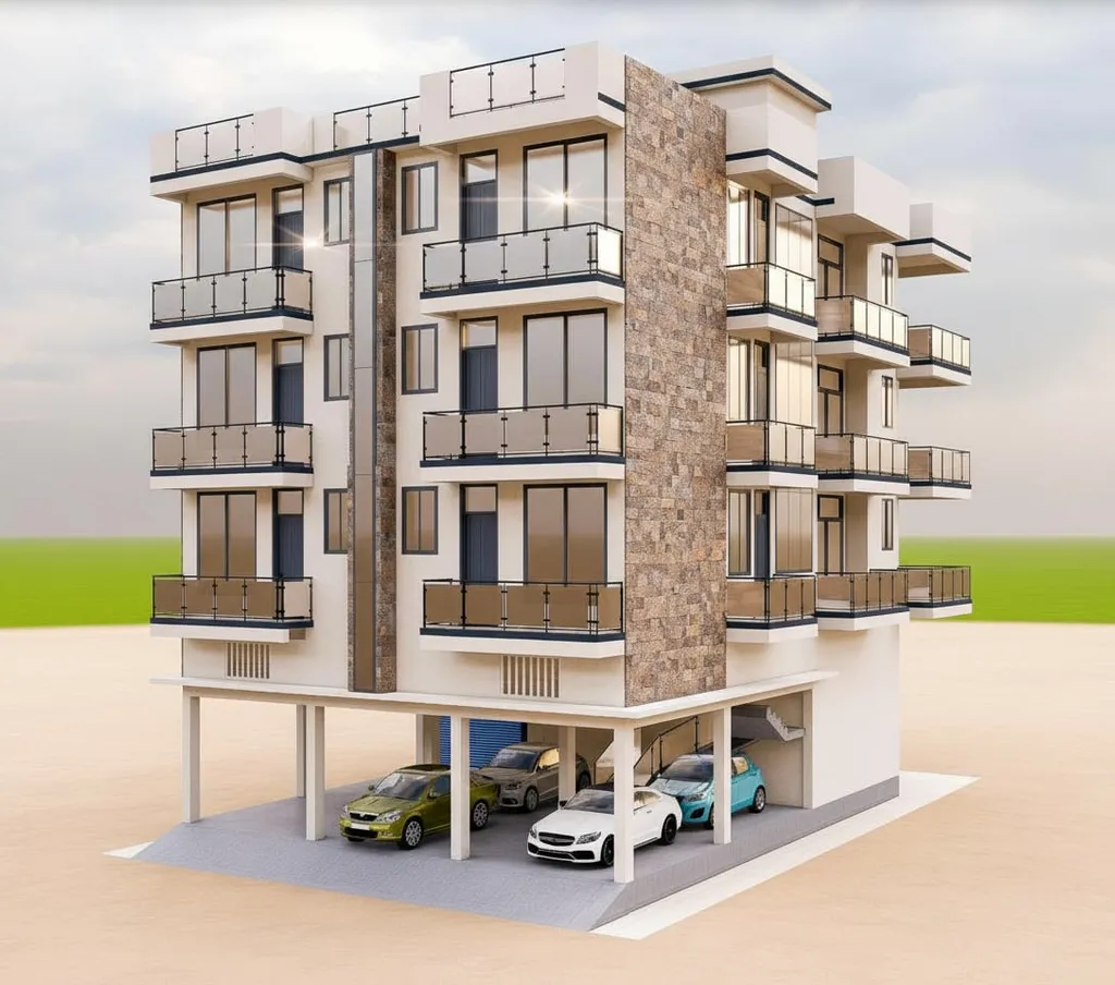 Mkwerekwe Residential Apartments — residential development at Mwana Kwerekwe, Zanzibar